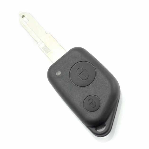 Citroen / Peugeot - Carcasa cheie 2 butoane fara suport de baterie