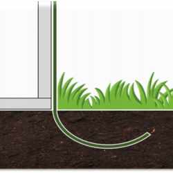 Sera de gradina, tip tunel cu cadru metalic, 250x400cm, 10mp, fereastra suplimentara spate
