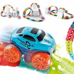 Circuit masinute Changeable Track, cu 184 de piese, pista configurabila
