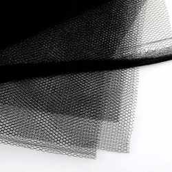 Plasa anti-insecte, pentru geam, fixare scai, dimensiune ajustabila, 150x180cm, negru