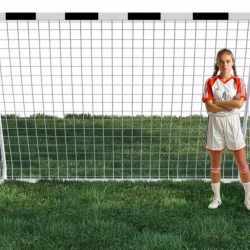 Poarta de fotbal din otel, 200x300 cm, profil 38mm, cu elemente de fixare