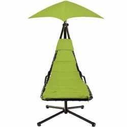 Leagan balansoar pentru gradina sau balcon, Bora Bora, 190x100x220 cm, verde
