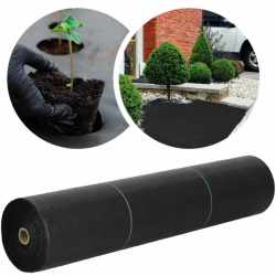 Folie agrotextil, mulcire, antiburuieni, filtru UV, 50 x 1.1metri, 70g/m2, negru