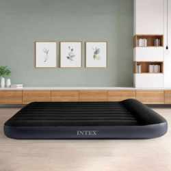 Saltea gonflabila Intex Queen Dura Beam, 203x152x25cm