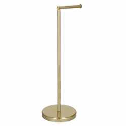 Suport hartie igienica 2 in 1 cu tija mobila, 68.5cm, auriu