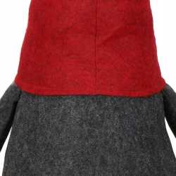 (DL) Figurina Craciun, Spiridus, picioare telescopice, inaltime extensibila 60-90cm