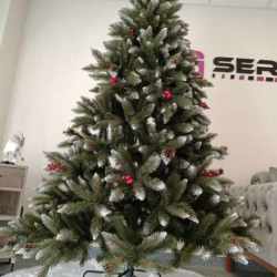 Brad artificial Christmas Deluxe by Sersimo, Frasin de Munte, 2D, 220cm
