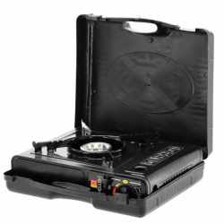 Aragaz portabil camping sau rulote, pentru cartuse cu gaz, 2500W, 34x26x9cm