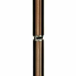 Suport hartie igienica 5Five Come cu rezervor integrat, inox, 60 cm, aramiu