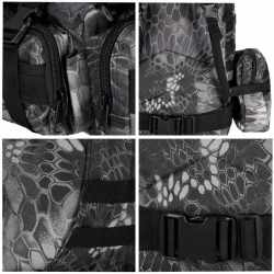Rucsac militar pentru drumetie, impermeabil, ultra usor, 50litri, gri