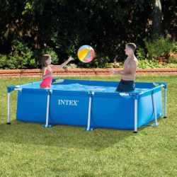 Piscina cadru metalic Intex, 260x160x65 cm, 2.300 litri