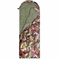 Sac de dormit tip mumie, cu geanta de transport, 210x73cm, 8-20grade, culoare camuflaj