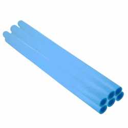 Husa protectie din spuma pentru stalpi trambulina, 80cm, albastru
