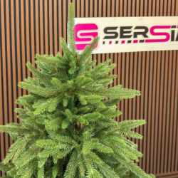Brad artificial Christmas Deluxe by Sersimo, Alpine, verde, integral 3D, 210 cm