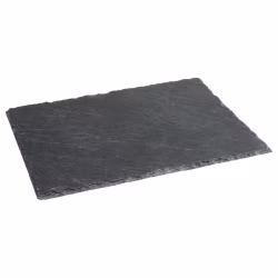Platou servire Atmosphera din ardezie, 32x24 cm, negru