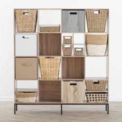 Cutie depozitare 5Five din lemn MDF, pentru raft, 30x30x30 cm, natur