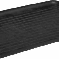 Suport vase 5Five Mayaj cu 1 nivel, otel si plastic, 43x32x13 cm, negru