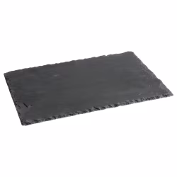 Platou servire Atmosphera ardezie, 20x30 cm, negru