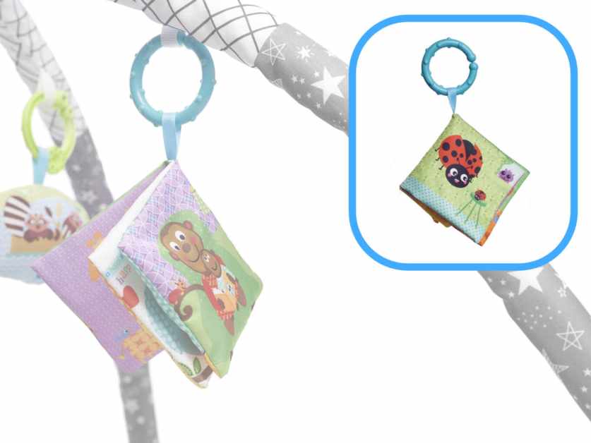 KX5873_1 Mata Edukacyjna Kojec Basen z piłeczkami szara 8