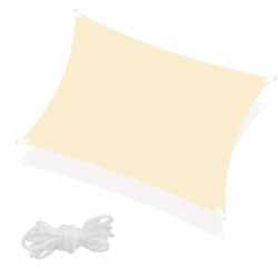 Prelata umbrire 3x2 m pentru terasa sau balcon, impermeabila, protectie UV, crem