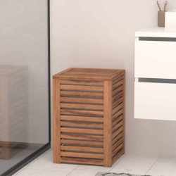 Cos rufe 65L 5Five Acacia din lemn de acacia, 40x40x60 cm, natur
