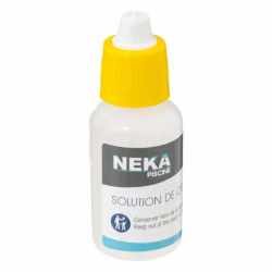 Kit test analiza apa, pentru piscine si SPA, masurare pH si clor, cu reactivi lichizi
