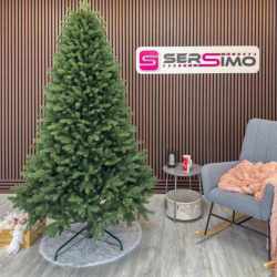 Brad artificial Sersimo, Viorisse Elite, verde, integral 3D, 220 cm