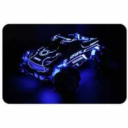 Masina teren 4x4 telecomandata cu role laterale, control gesturi si functie drift, 27x22x13 cm, negru