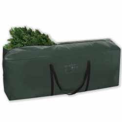 Husa depozitare brad artificial 125x50x40 cm, poliester, verde