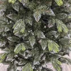 Brad artificial Christmas Deluxe by Sersimo, Diamant, 2D+3D, 250cm