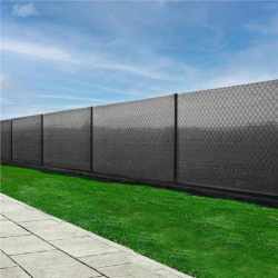 Plasa umbrire si intimitate pentru gard, 1.5m latime, 50m lungime, 185g densitate 95%, antracit deschis