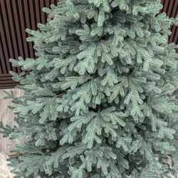 Brad artificial Christmas Deluxe by Sersimo, Viena Select argintiu, integral 3D, 230cm
