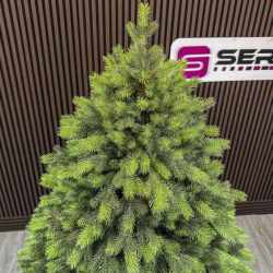 Brad artificial Sersimo, Hollandia, verde cu varfuri verzi, integral 3D, 230 cm