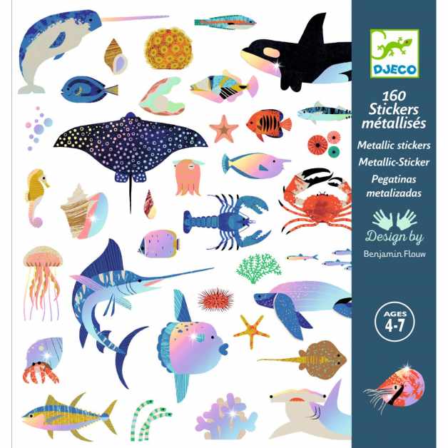Abtibilduri metalice Ocean