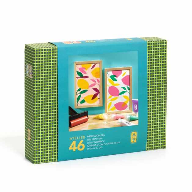 Atelier creativ 46 pentru adulti Imprimare pe gel