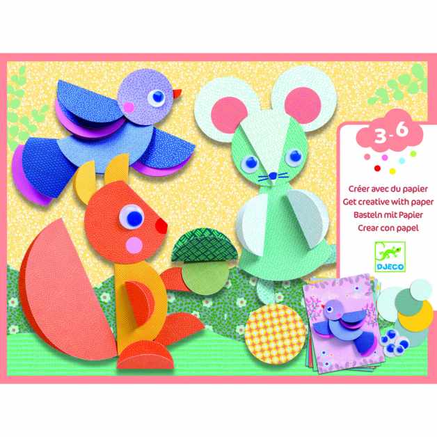 Atelier creativ Cercuri si cerculete de lipit