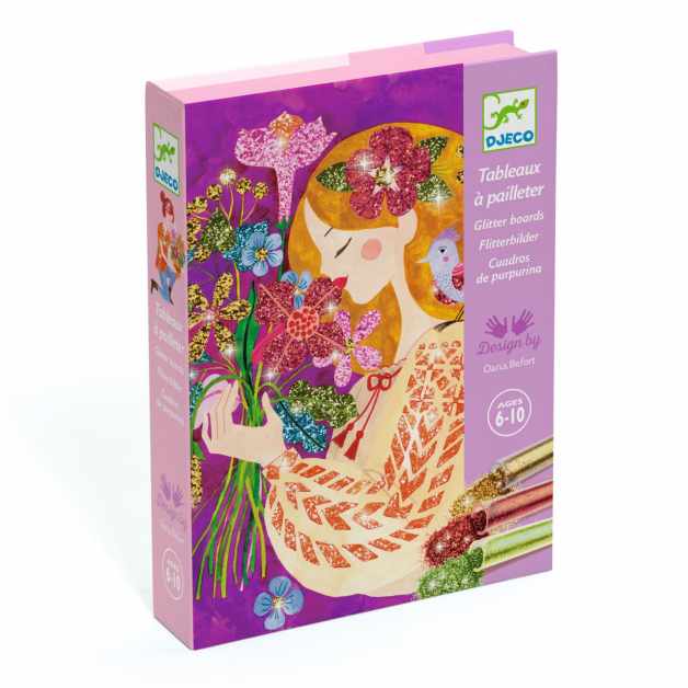 Atelier creativ cu sclipici Parfumul florilor