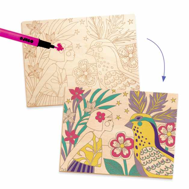 atelier-de-pictura-pe-lemn-fete-si-flori-djeco12891