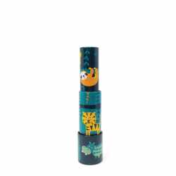 Caleidoscop metalic telescopic Jungla