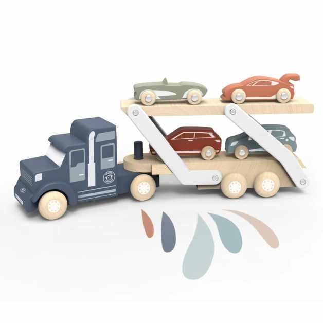 Camion transportor cu masinute