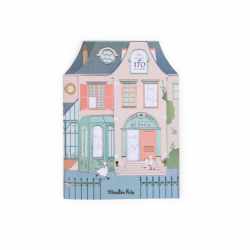 Carte de colorat cu abtibilduri, Mica scoala de dans, Moulin Roty