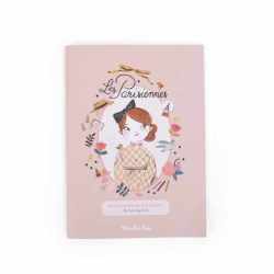 Carte de colorat Domnisoare pariziene, Moulin Roty