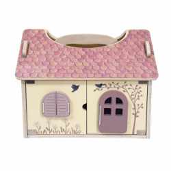 Casuta de papusi cu 2 ursuleti de plus, Egmont Toys