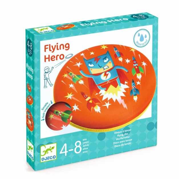 Disc frisbee Erou in zbor