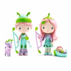 Figurine Tinyly Elfii Lily & Sylvestre, Djeco