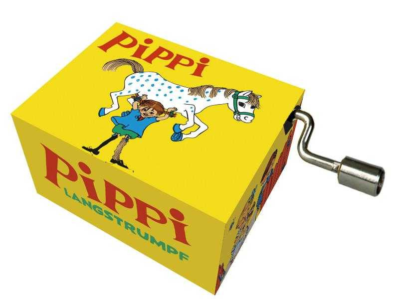 Flasneta Pippi Langstrumpf galben