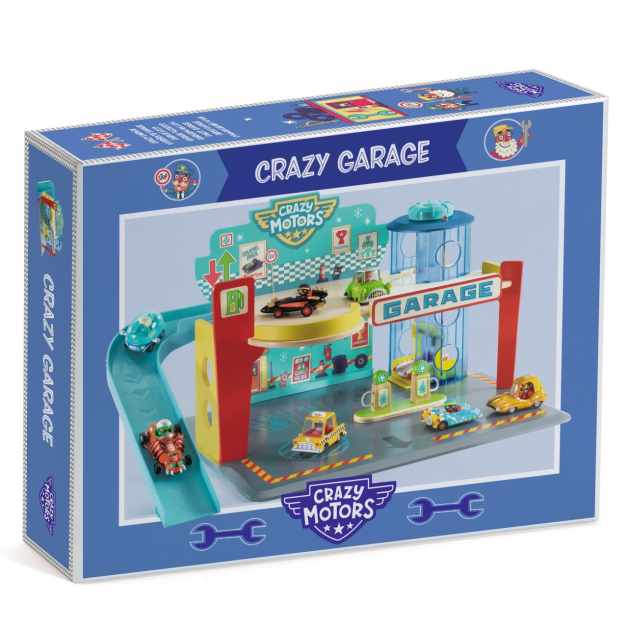 Garaj pentru masinile Crazy Motors
