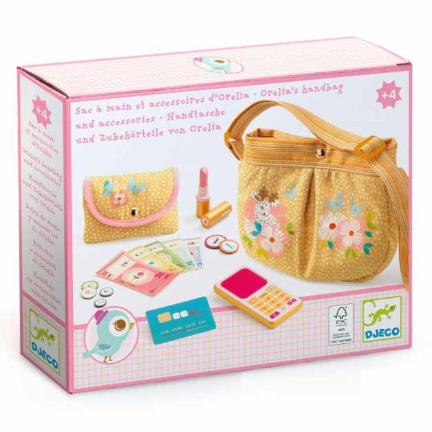 Geanta din bumbac cu accesorii