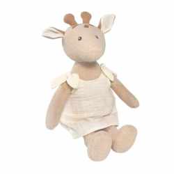 Girafa Leoni din bumbac organic, Egmont Toys