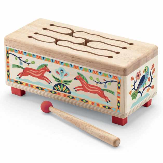 Instrument muzical Toba din lemn